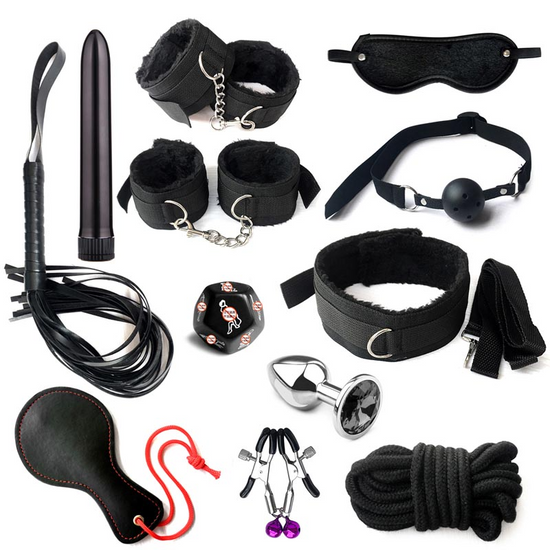 Kit De Bondage Ganador 12 Piezas