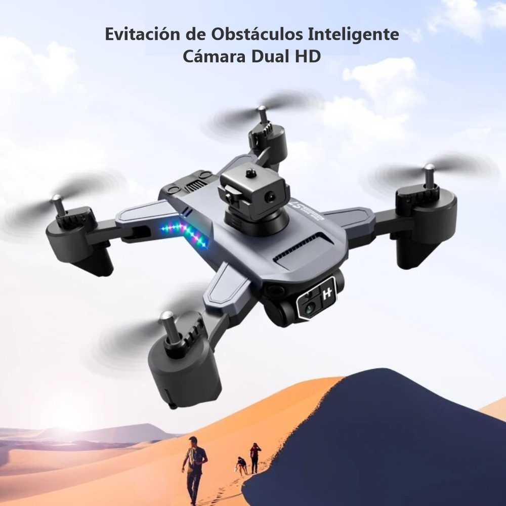 Drone Wifi Plegable S6 Pro Sensor Evita