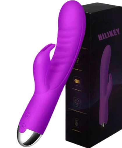 Vibrador Con Estimulacion Clitorial Usb